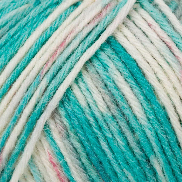 Regia 6-fadig Color 150g /Регия 6 ниток Колор 150г/ пряжа, 6 ниток, MEZ, 9801285 (02787, voss color вода, голубой/молочный/серый)