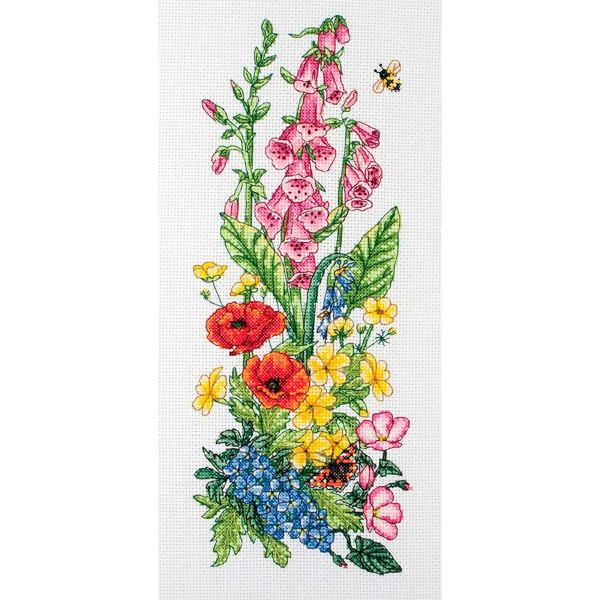 товар Набор для вышивания Anchor "Garden Floral" 32*14см, MEZ Венгрия, PCE971 