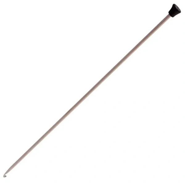 Крючок для вязания афганский "Basix Aluminum" 3.5 мм / 30 см, KnitPro, 30823
