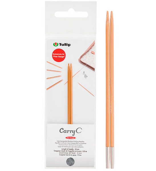 Спицы съемные CarryC "Fine Gauge" бамбук, Tulip, CTM