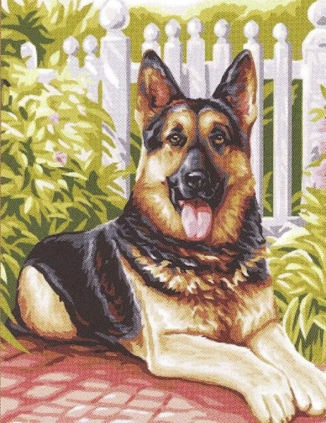 товар Канва-страмин Royal Paris с рисунком "Belle" 47,5*37см, MEZ Венгрия, 9880142-00446 Венгрия 