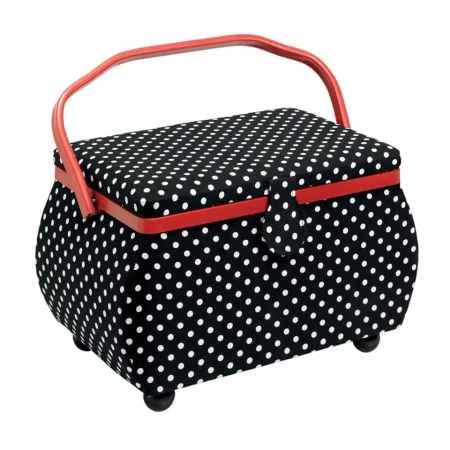 Шкатулка для рукоделия "Polka dots" 32*20,5*20см, Prym, 612246
