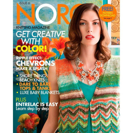 Журнал по вязанию 'Noro: Magazine N.6', SS 2015
