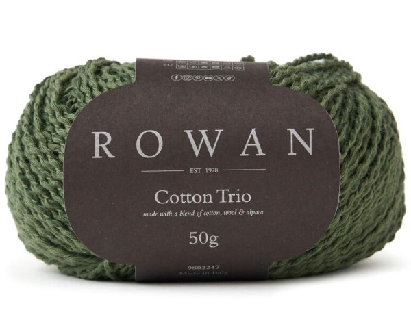 Cotton Trio / Коттон Трио / пряжа Rowan (84% хлопок, 8% шерсть, 8% альпака)