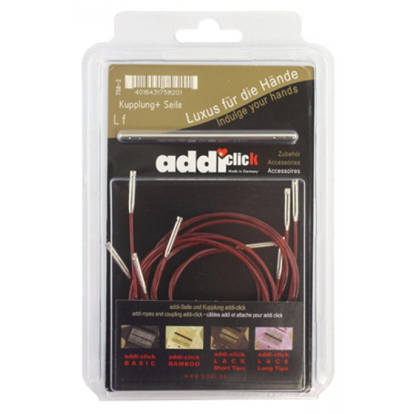 Набор дополнительных лесок 40, 50, 60, 80 и 100 см и соединительные устройства к addiClick LACE SHOR