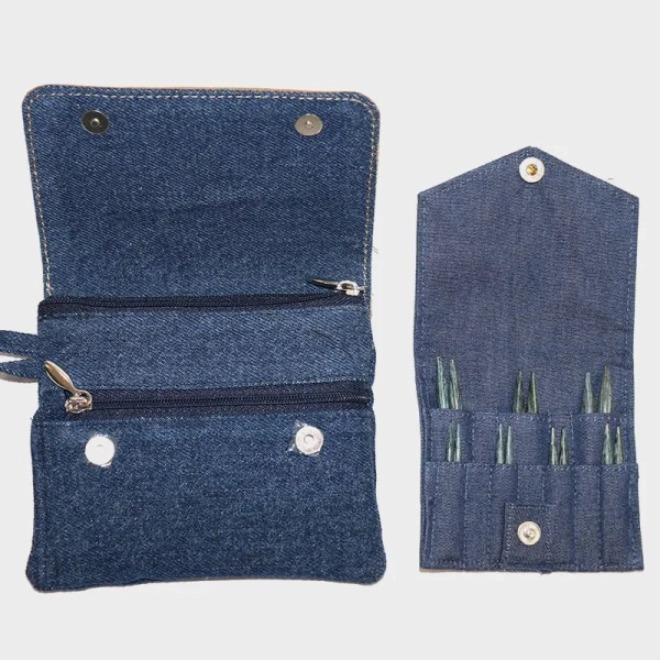 Набор спиц съемных мини "Denim Indigo Wood Mini", длина KnitPro, 206