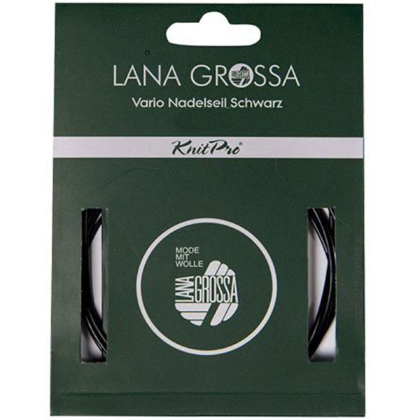 Леска для круговых спиц Lana Grossa, полиамид, эко упаковка, 60 см