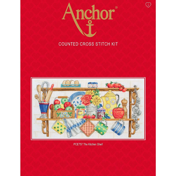 товар Набор для вышивания Anchor "The Kitchen Shelf" 20*38см, MEZ, PCE757 Венгрия 