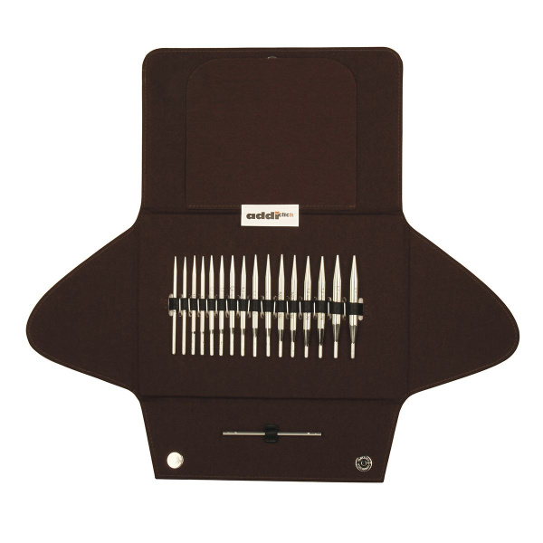 Набор круговых коротких спиц со сменными лесками addiClick LACE SHORT. Арт 750-2/000