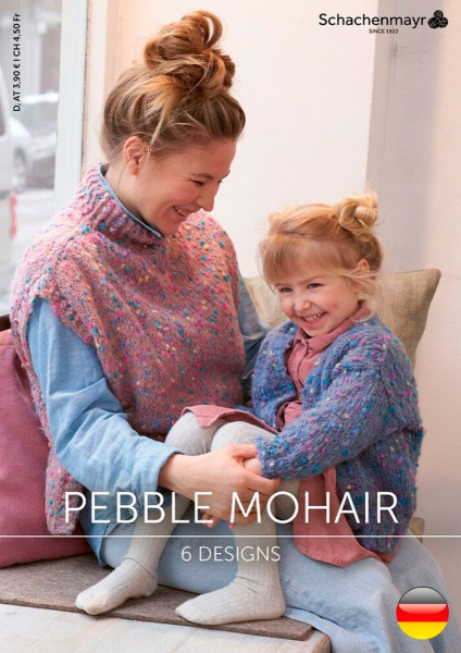 Буклет Schachenmayr "Pebble Mohair", 5 модели, на немецком языке, MEZ, 9839961-00001