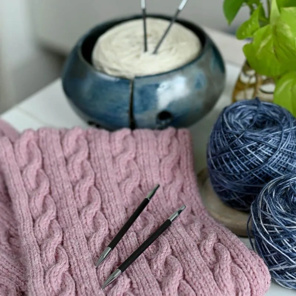 Спицы съемные укороченные "Karbonz" для длины тросика KnitPro, 413